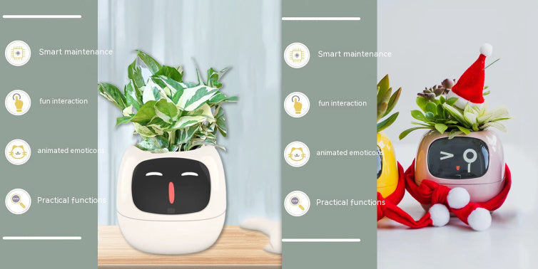 Smart AI Planter with 49 Expressions