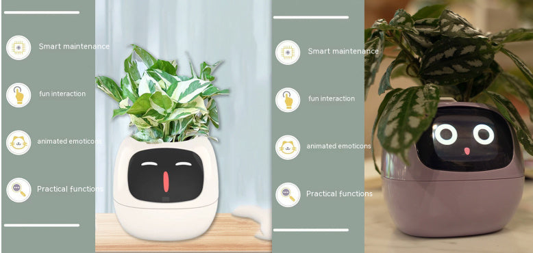 Smart AI Planter with 49 Expressions