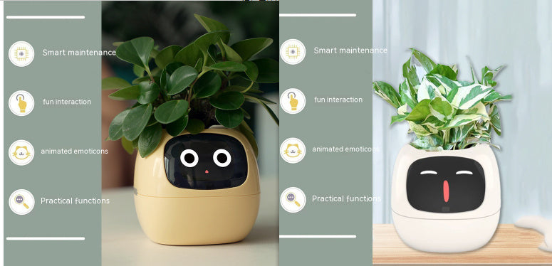 Smart AI Planter with 49 Expressions