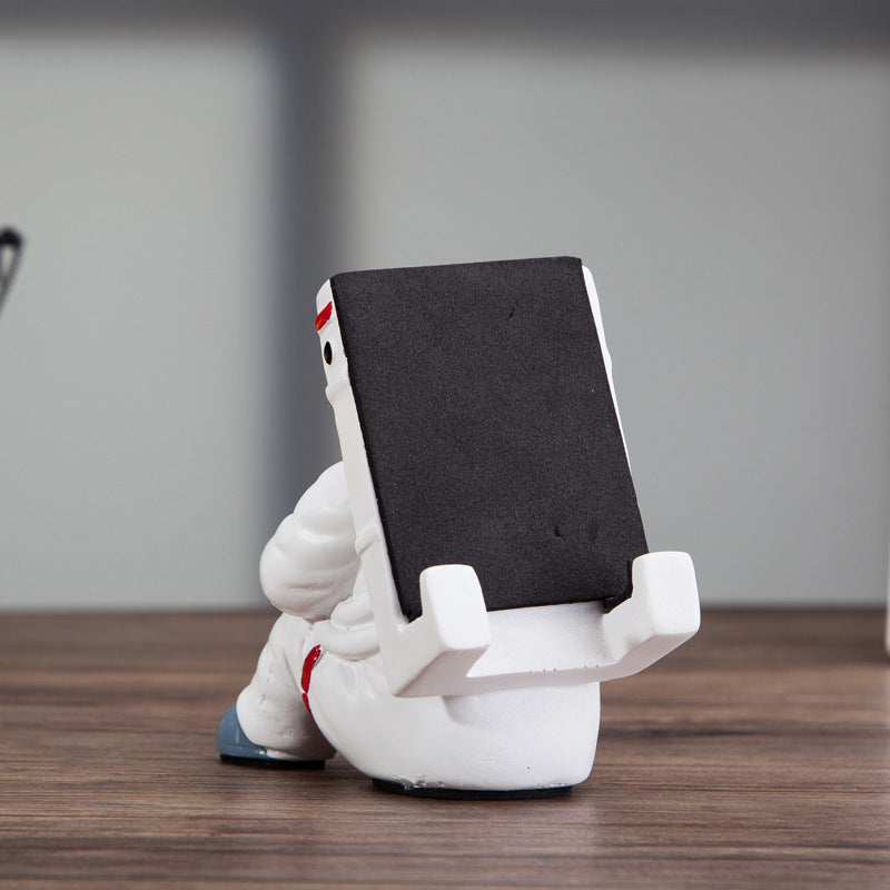 Cute Astronaut Phone Stand Desktop Holder