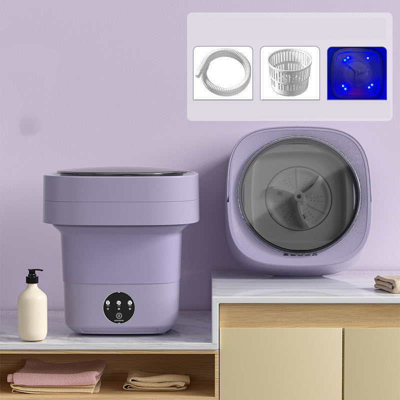 Mini Foldable Washing Machine Portable Laundry Washer