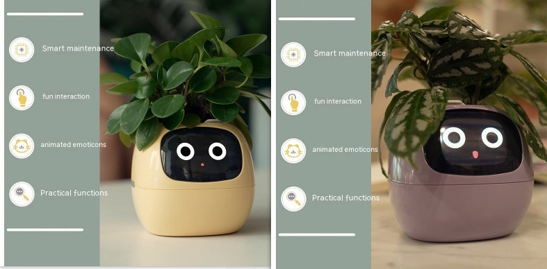 Smart AI Planter with 49 Expressions