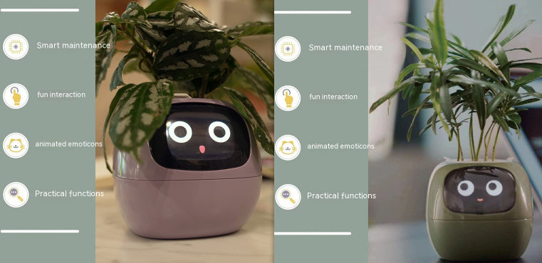 Smart AI Planter with 49 Expressions