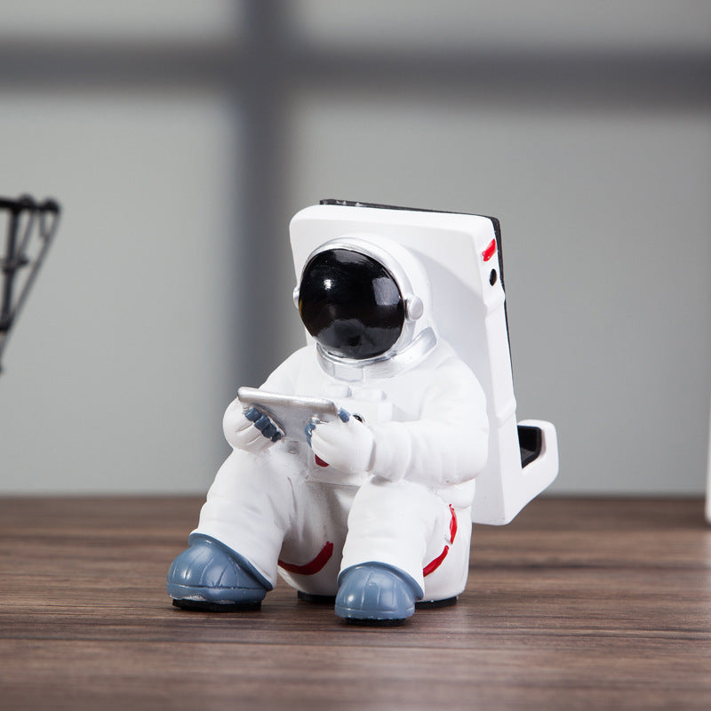 Cute Astronaut Phone Stand Desktop Holder