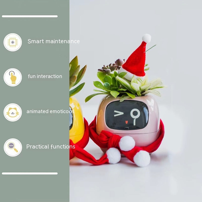 Smart AI Planter with 49 Expressions