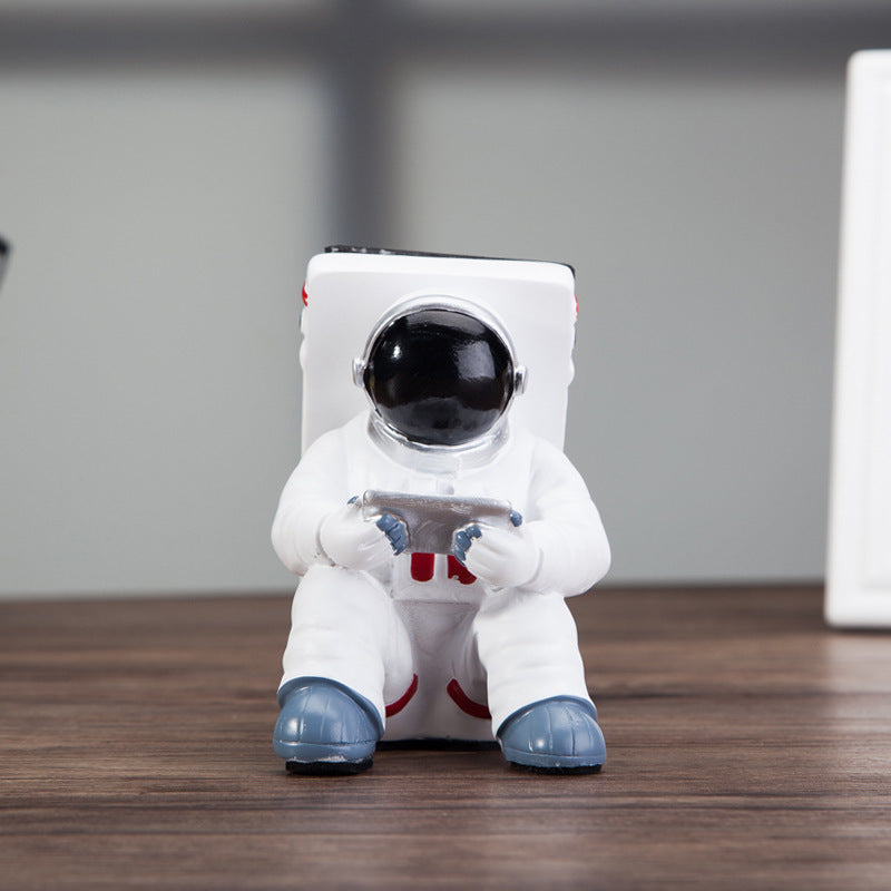 Cute Astronaut Phone Stand Desktop Holder