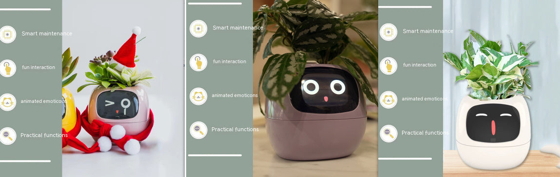 Smart AI Planter with 49 Expressions