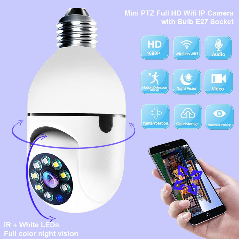 1080P WiFi Bulb Camera