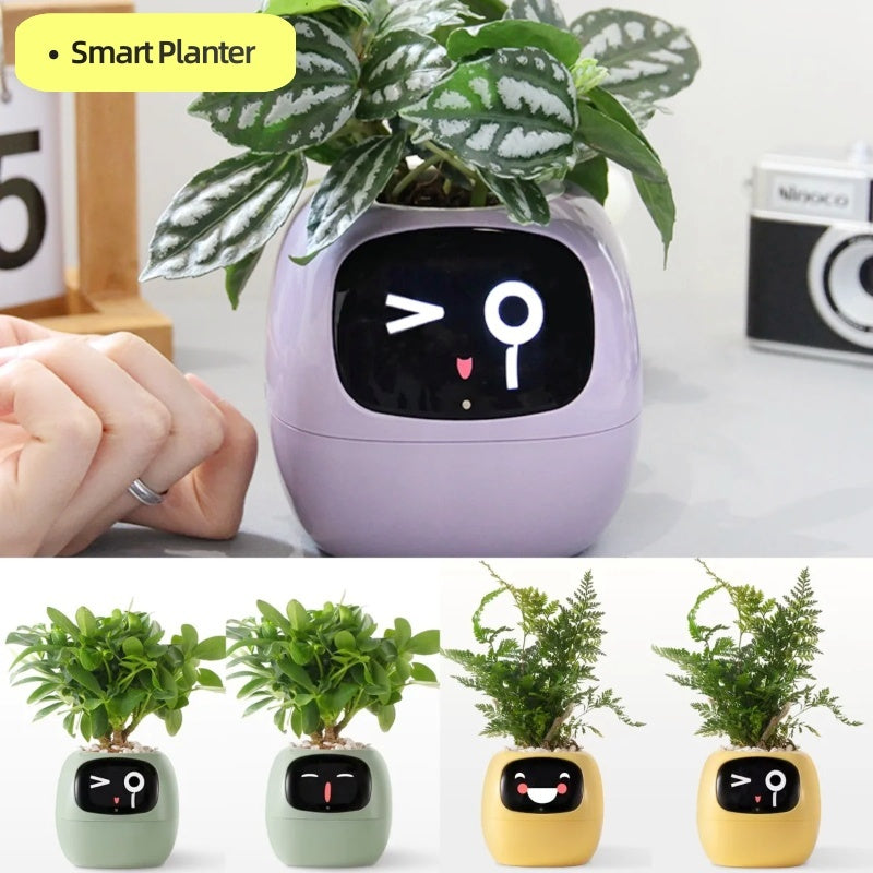 Smart AI Planter with 49 Expressions