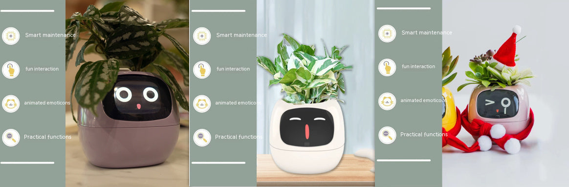 Smart AI Planter with 49 Expressions