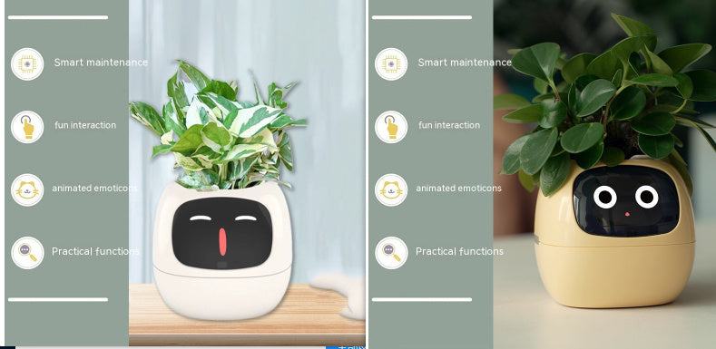 Smart AI Planter with 49 Expressions