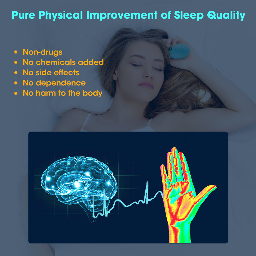 Handheld Sleep Aid Device Microcurrent Therapy