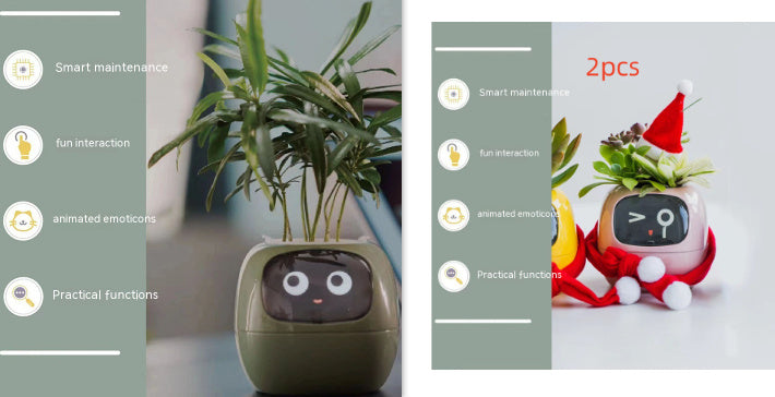 Smart AI Planter with 49 Expressions