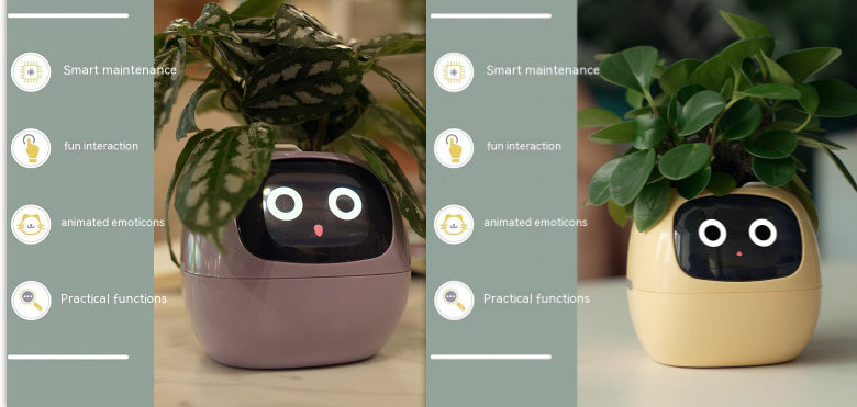 Smart AI Planter with 49 Expressions