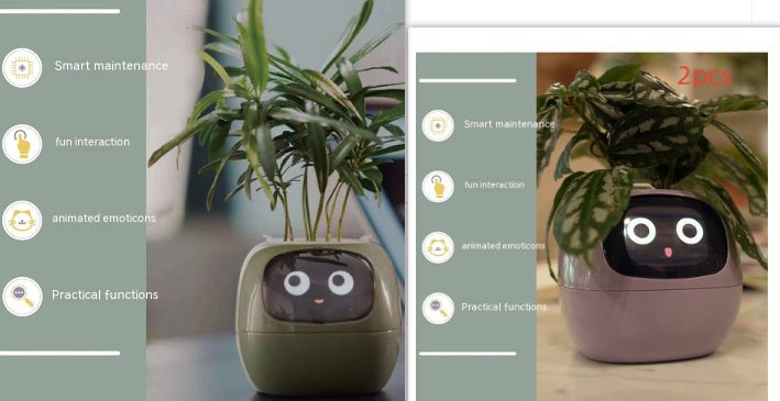 Smart AI Planter with 49 Expressions