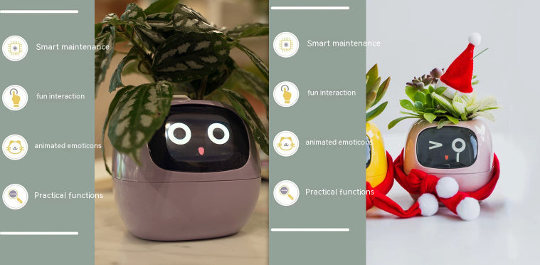 Smart AI Planter with 49 Expressions