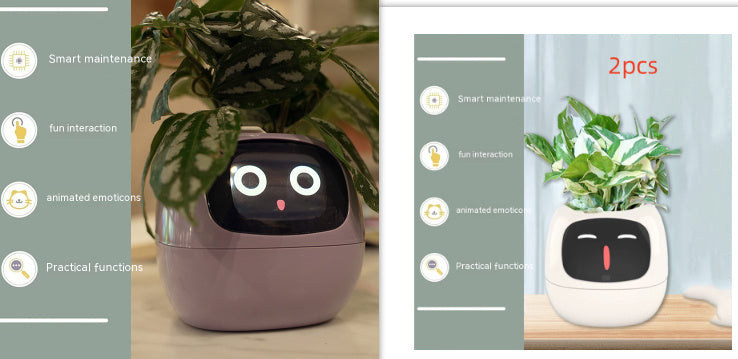 Smart AI Planter with 49 Expressions