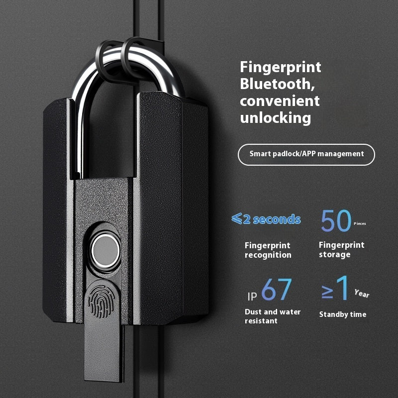 Outdoor Waterproof Anti-Rust Fingerprint Lock