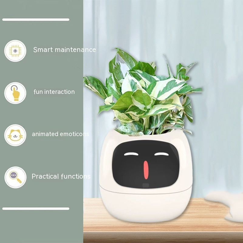 Smart AI Planter with 49 Expressions