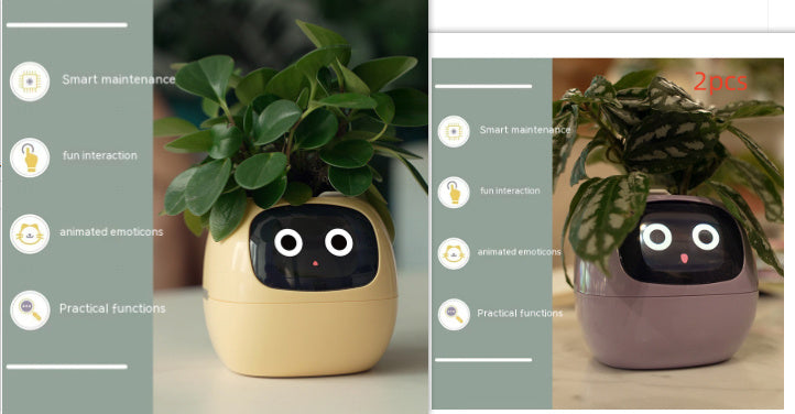 Smart AI Planter with 49 Expressions