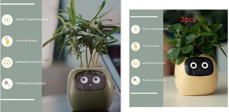 Smart AI Planter with 49 Expressions