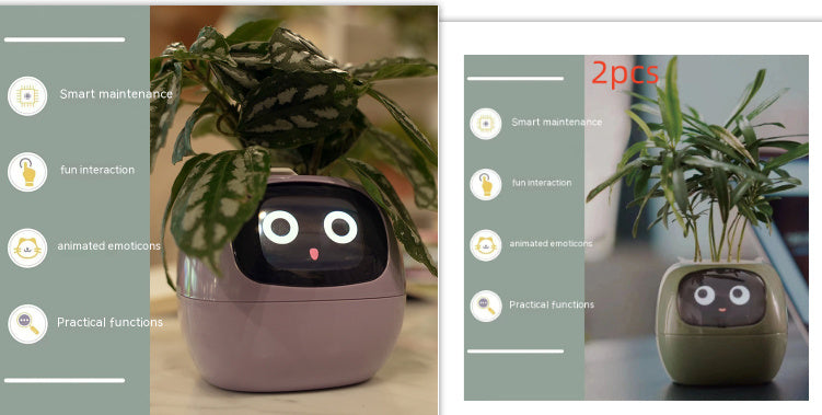 Smart AI Planter with 49 Expressions