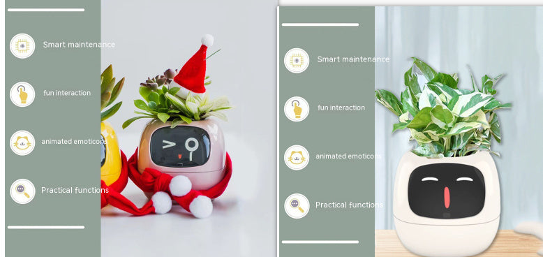 Smart AI Planter with 49 Expressions