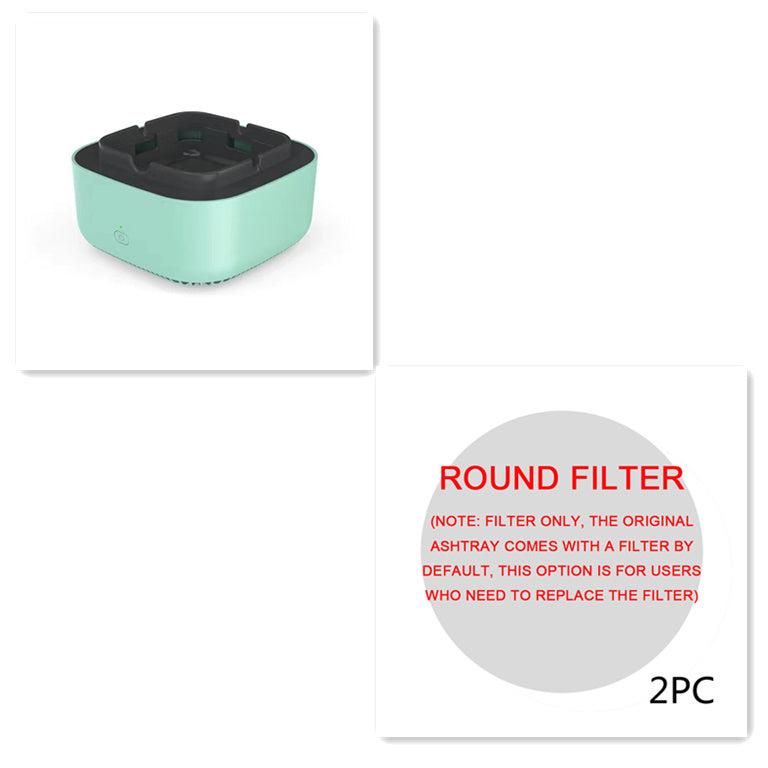 Portable Smoke Removal Air Purifier Ashtray