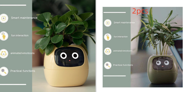 Smart AI Planter with 49 Expressions