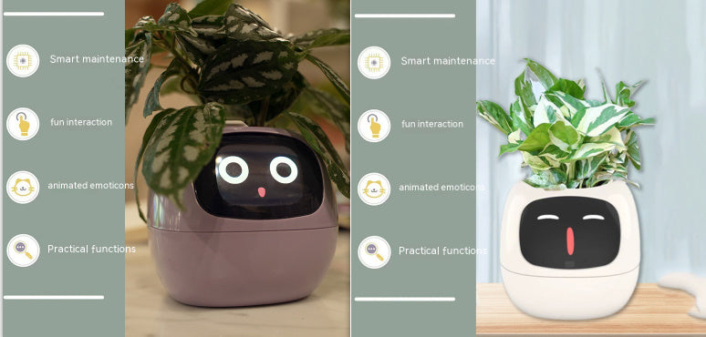 Smart AI Planter with 49 Expressions