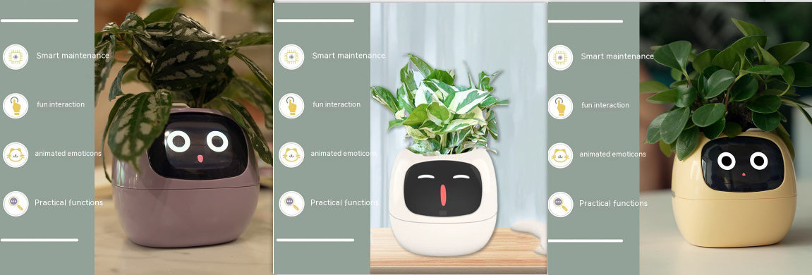 Smart AI Planter with 49 Expressions