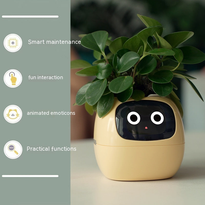 Smart AI Planter with 49 Expressions